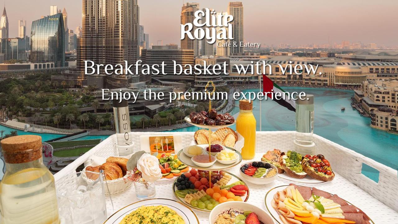 Elite Royal Apartment - Full Burj Khalifa And Fountain View - The Royal Dubai Eksteriør billede